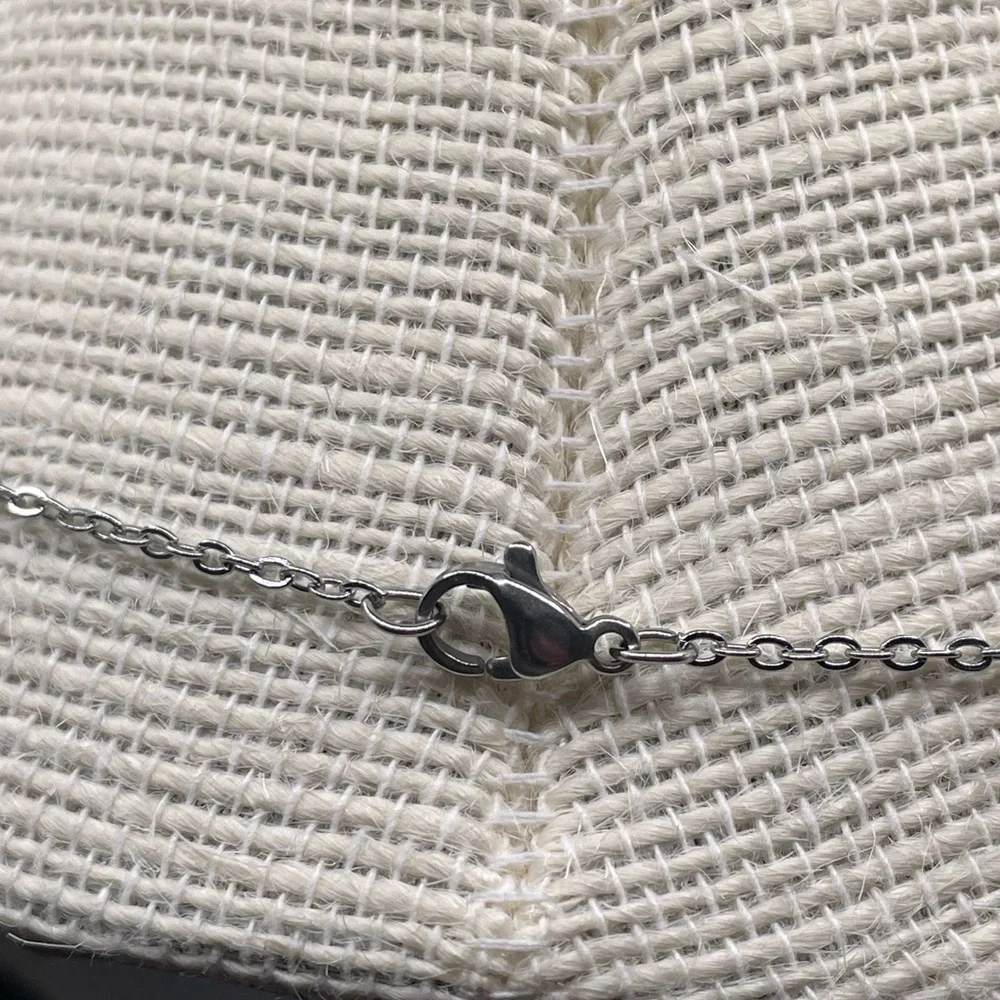 444 Angel Number Necklace | Protection | Silver | 18 inches | Nameplate Signs - Picture 5 of 9